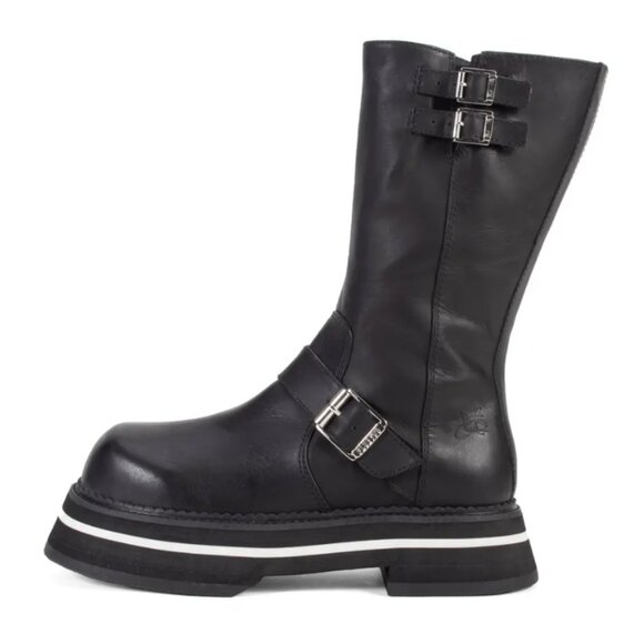 FRESHVOGS FV2 VINTAGE-STYLE BOOTS WITH BUCKLES size 9 - Picture 3 of 6